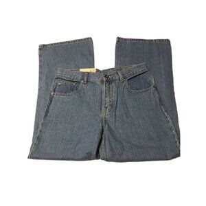 Faded Glory Boy's Size 12 12H Jean Straight Leg Relaxed Fit Husky Blue New